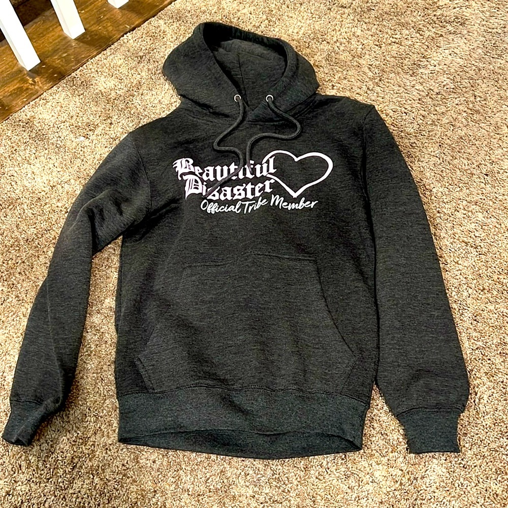 Beautiful Disaster official tribe member hoodie